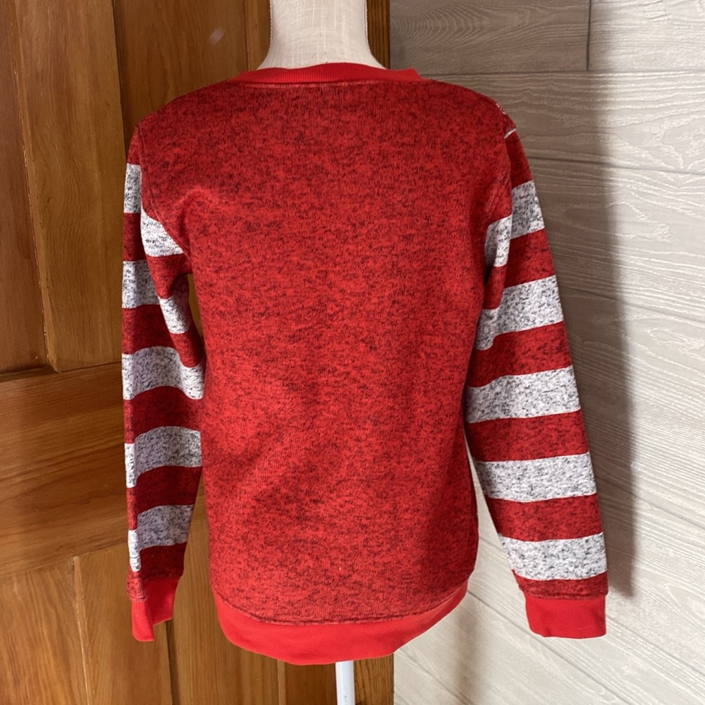 Pokemon Pikachu Christmas holiday sweatshirt. Size Junior XL - Picture 2 of 5